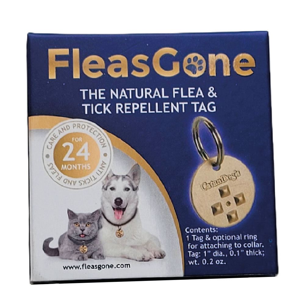 Medalla Fleas Gone para Perros y Gatos